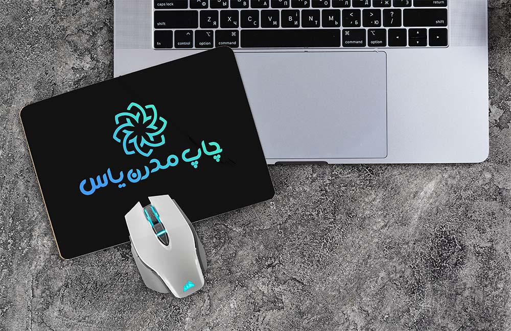 چاپ طرح دلخواه روی پد موس